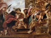 Peter Paul Rubens The Meeting of Abraham and Melchisedek Sweden oil painting artist